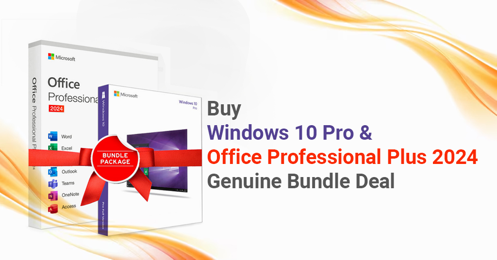 Buy Windows 10 Pro & Office Professional Plus 2024 – Genuine Bundle Deal