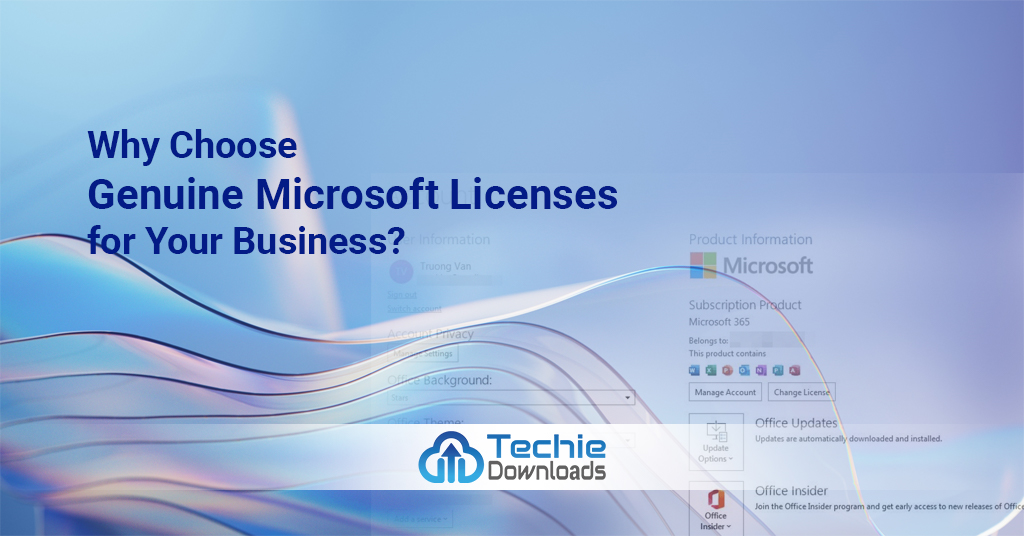 Genuine Microsoft, Licenses